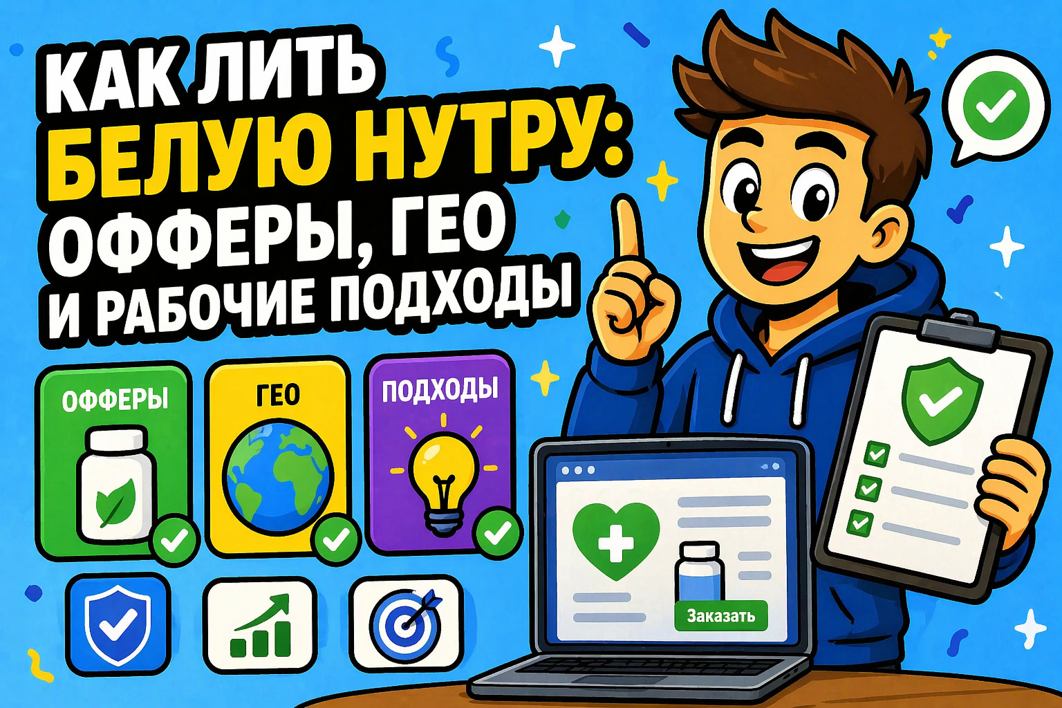 Как лить белую нутру: офферы, ГЕО и рабочие подходы