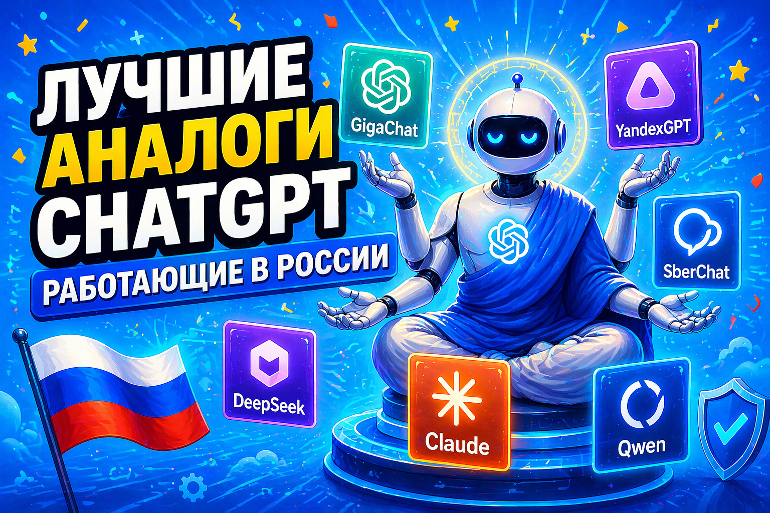 Лучшие аналоги ChatGPT в 2026 году: топ ИИ-нейросетей для работы в России