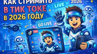 Как стримить в Тик Токе в 2026 году: инструкция для ПК и телефона