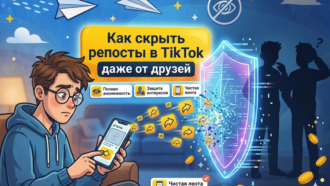 Как скрыть репосты в TikTok даже от друзей и сделать их анонимным