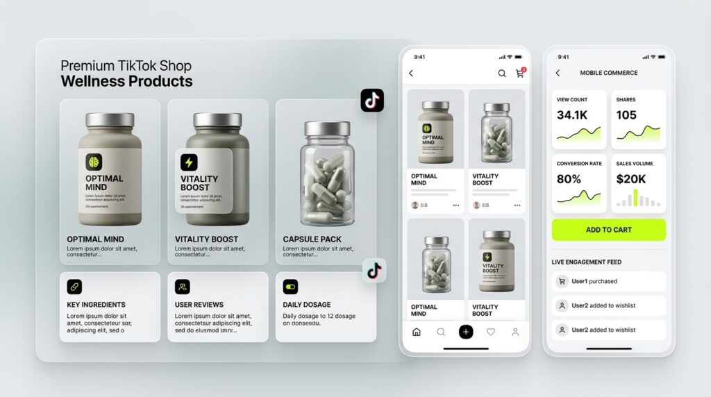 карточка товара в TikTok Shop