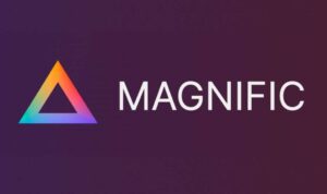 Логотип Magnific AI