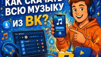 Как бесплатно скачать всю музыку и плейлисты из ВК: реальные способы для ПК и телефона