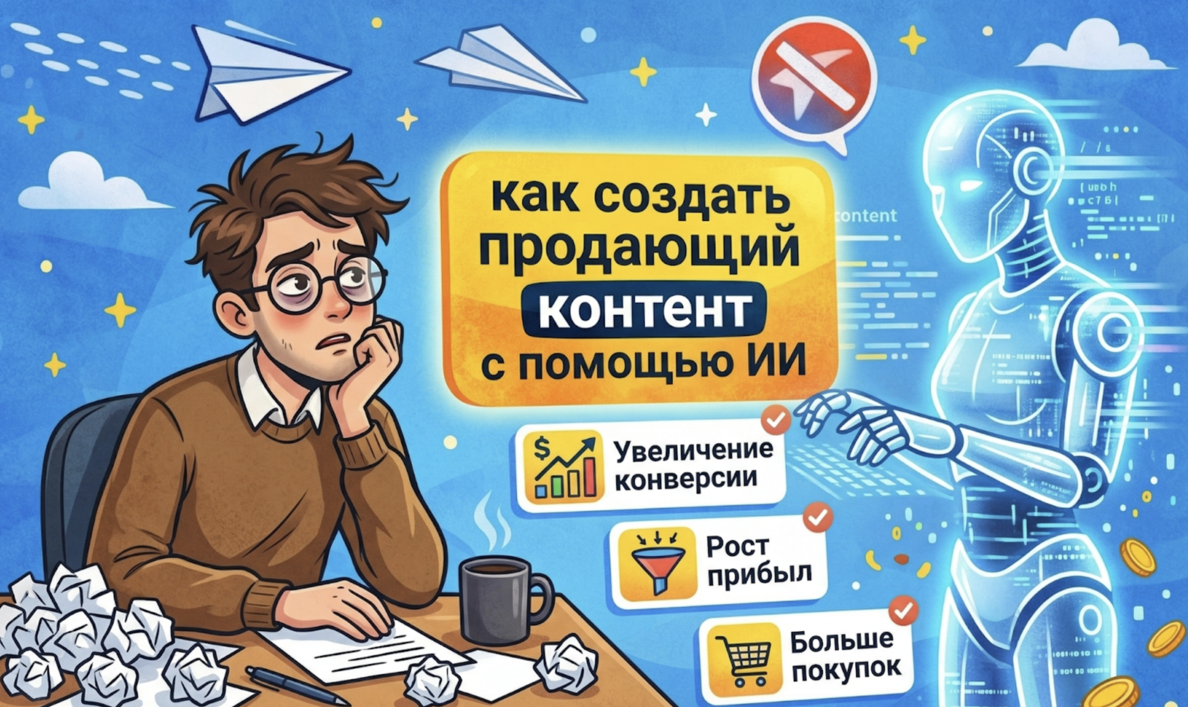 Нейросеть для рекламных текстов: как создать продающий контент с помощью ИИ