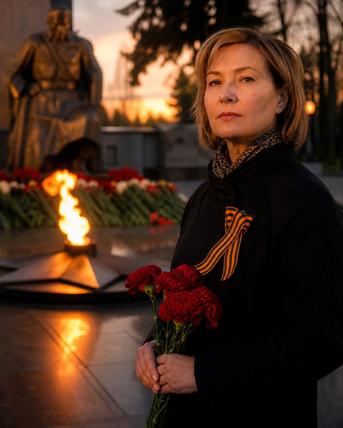 сгенерированный портрет к 9 мая