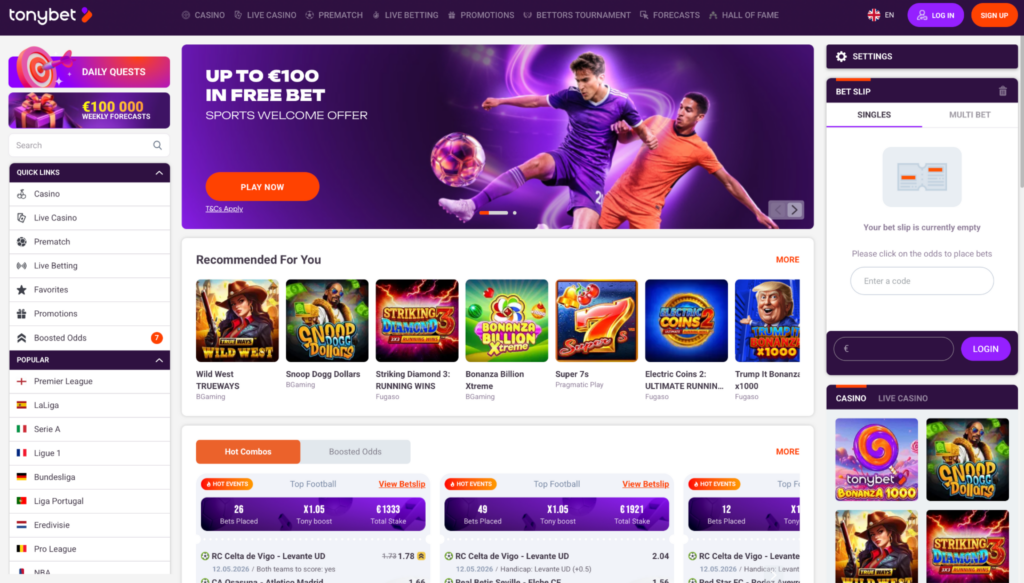 Tonybet Affiliates