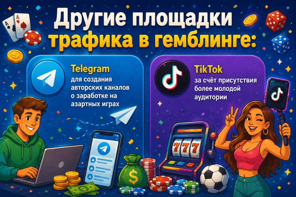 Гемблинг-трафик: источники, специфика геолокаций, тренды