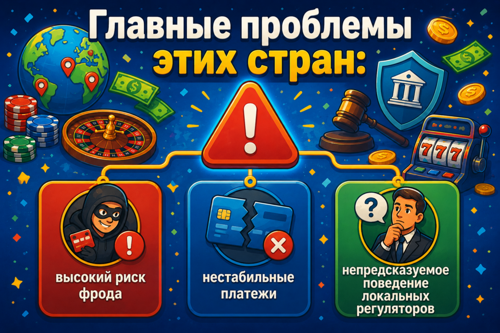 Гемблинг-трафик: источники, специфика геолокаций, тренды