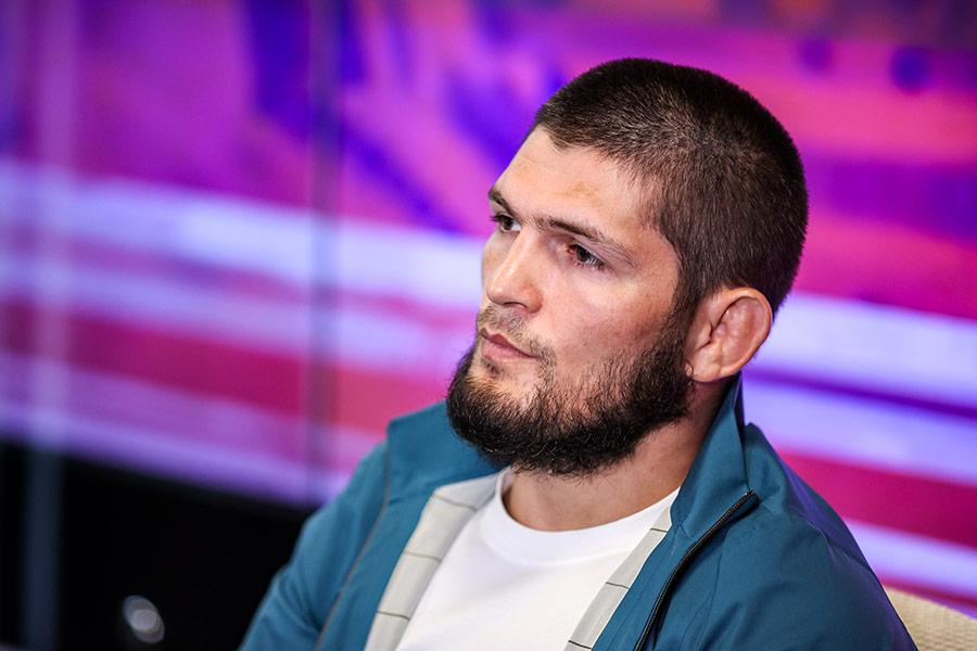 спортсмен Хабиб Нурмагомедов
