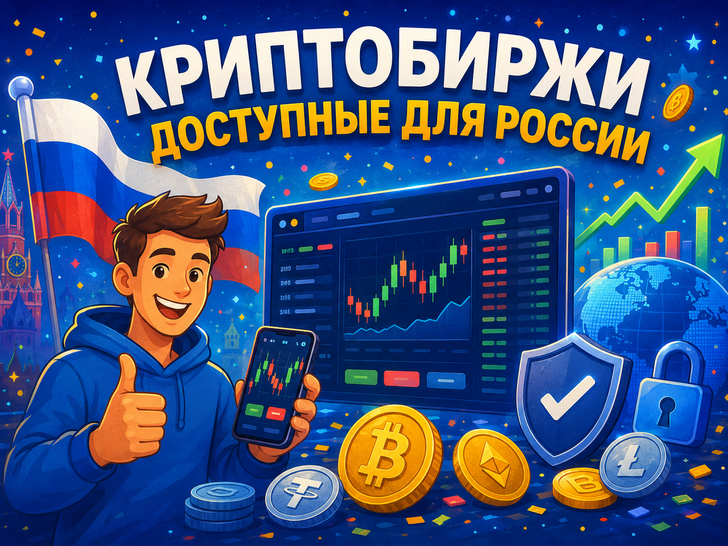Криптобиржи в России: 10 легальных вариантов под разные задачи