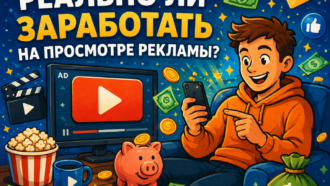 Как зарабатывать деньги на просмотре рекламы?
