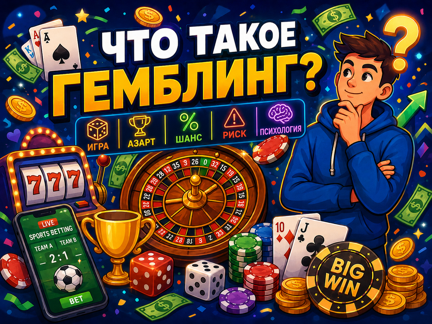 Что такое гемблинг: главное об индустрии, лояльные страны, источники трафика