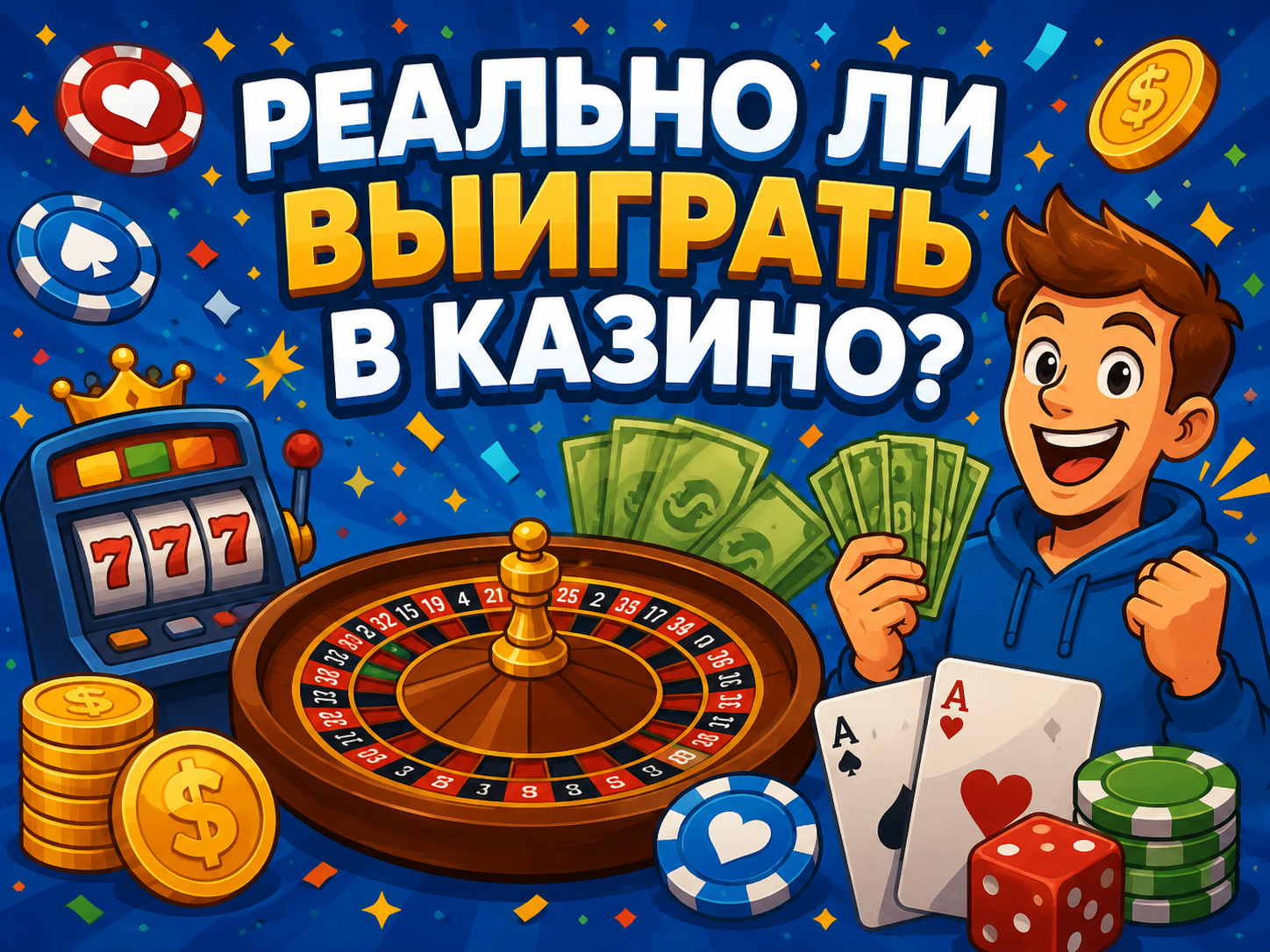 Реально ли выиграть в казино: разбор правил индустрии, стратегий игры