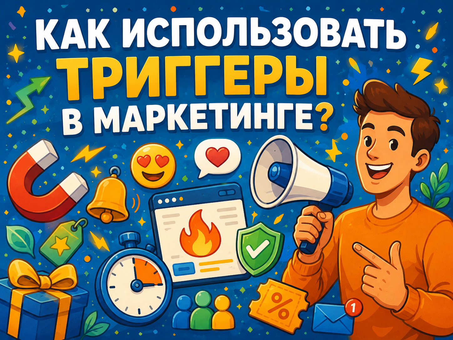 Триггеры в рекламе: виды, примеры, в каких случаях использовать
