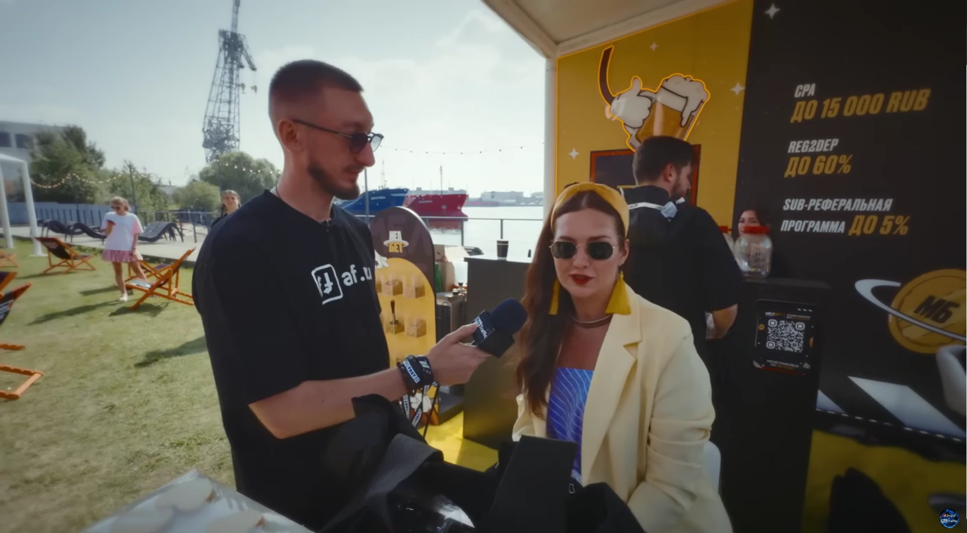 Интервью у стенда МЕЛБЕТ на CPA LiFE FEST про активности и affiliate-маркетинг