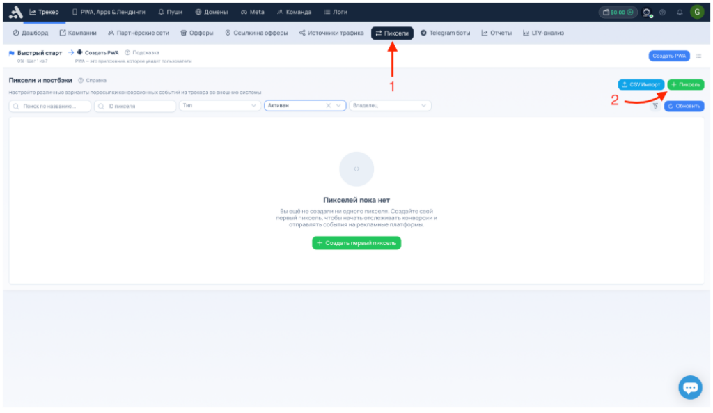 Обзор adset.pro — трекер со встроенным ИИ-помощником и генератором White Page