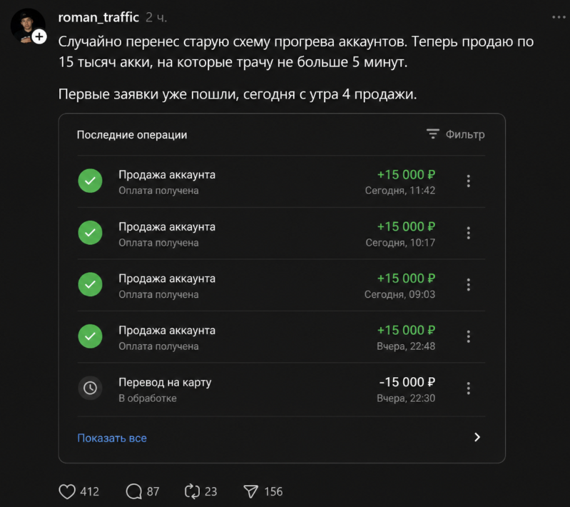 Полный гайд по сливу трафика с Threads*
