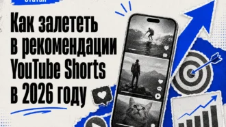 Как залететь в рекомендации YouTube Shorts в 2026 году: что реально двигает шортс в ленту