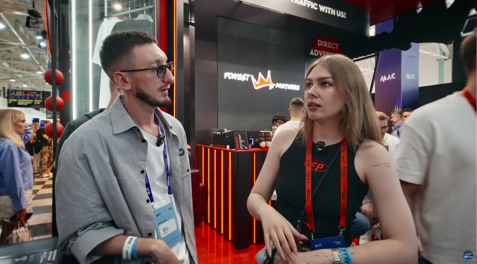 ProTraffic берет интервью у Марии из Fonbet Partners на MAC 2026 в Ереване