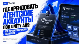 Где арендовать агентские аккаунты под Unity Ads: ТОП лучших сервисов 2026 года