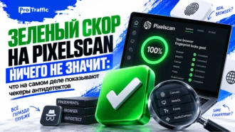 Зеленый скор на Pixelscan ничего не значит: что на самом деле показывают чекеры антидетектов