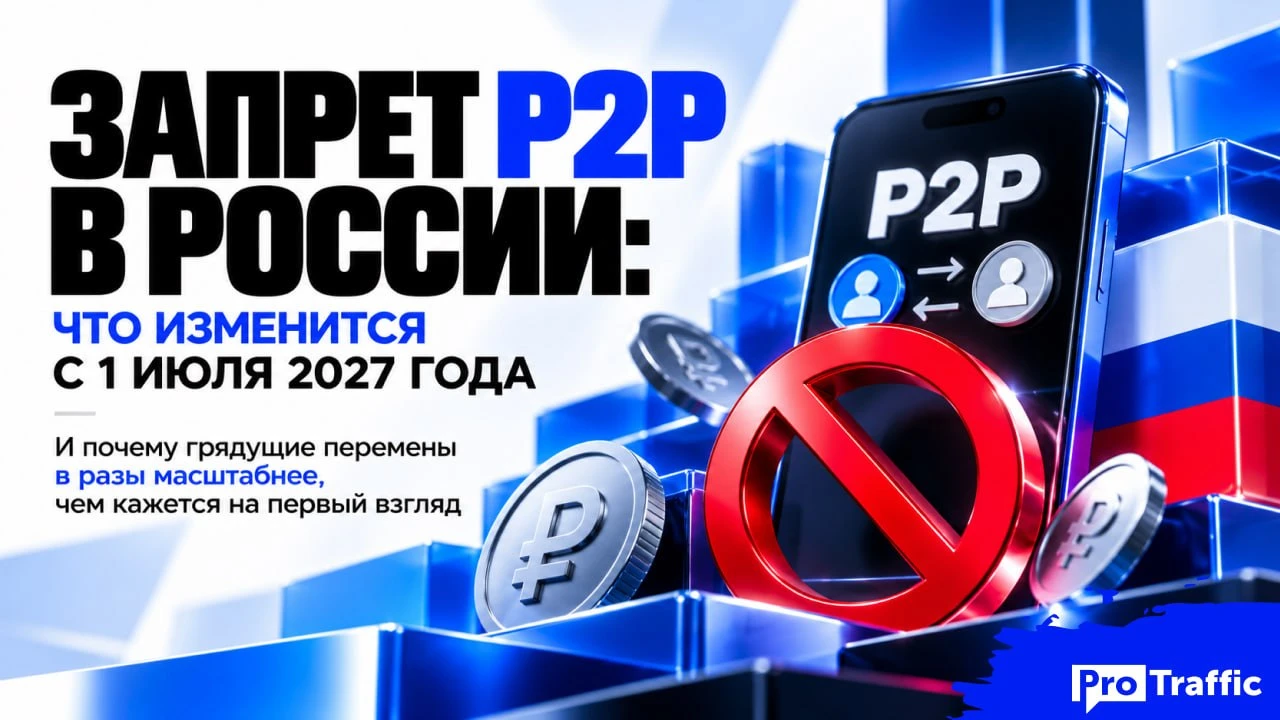Запрет P2P в России: что изменится с 1 июля 2027 года и почему грядущие перемены в разы масштабнее, чем кажется на первый взгляд